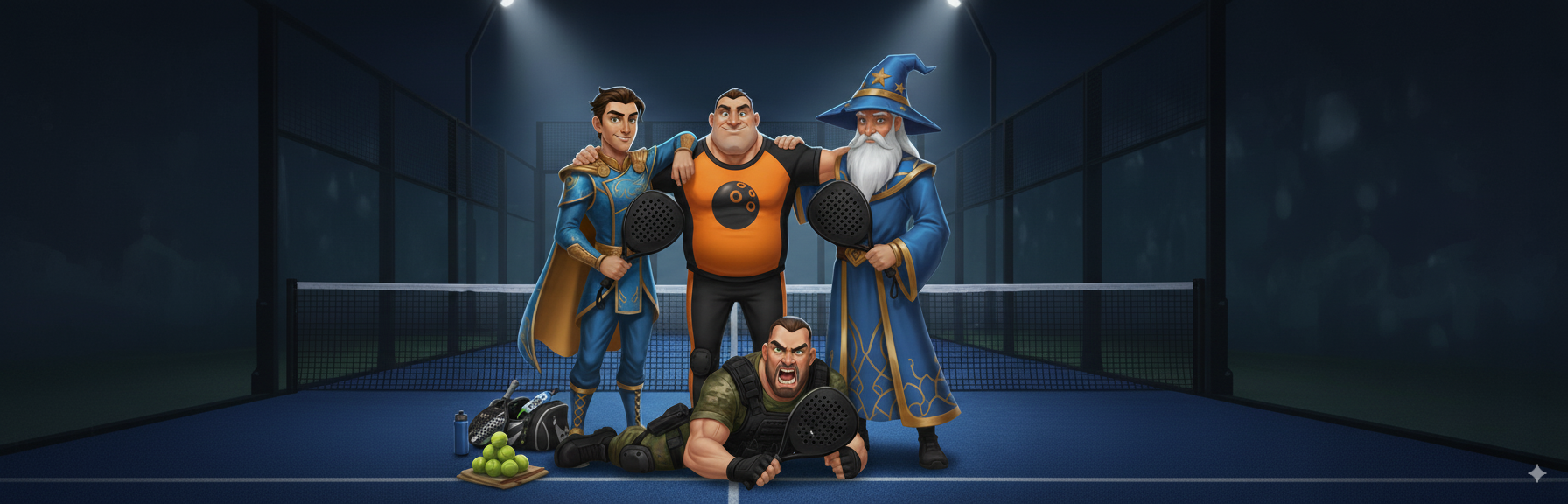 Padel Angels Team Banner